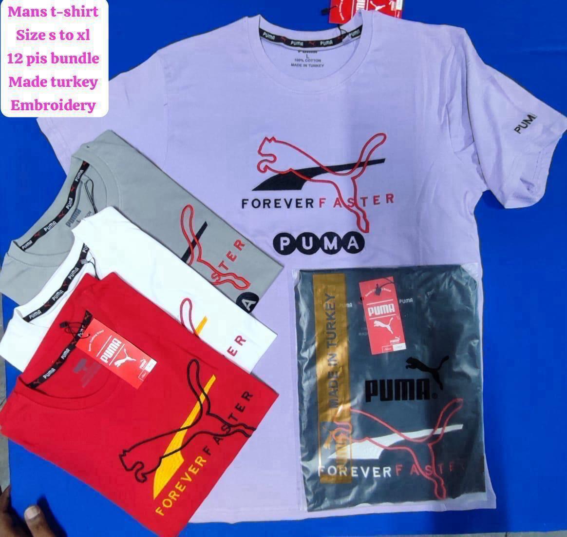 Embroidered Turkey T-shirts (Minimum order 100pcs)