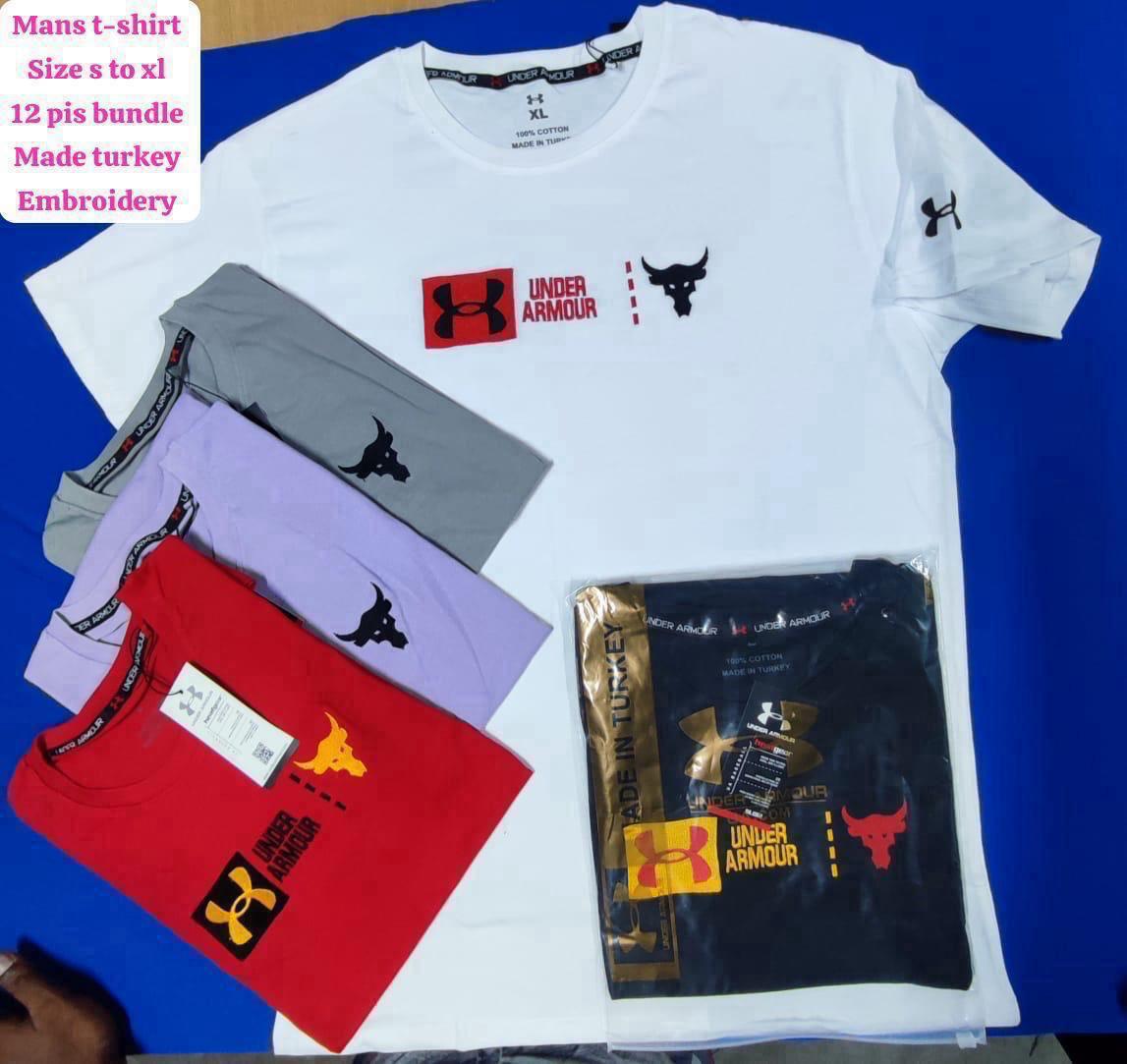 Embroidered Turkey T-shirts (Minimum order 100pcs)