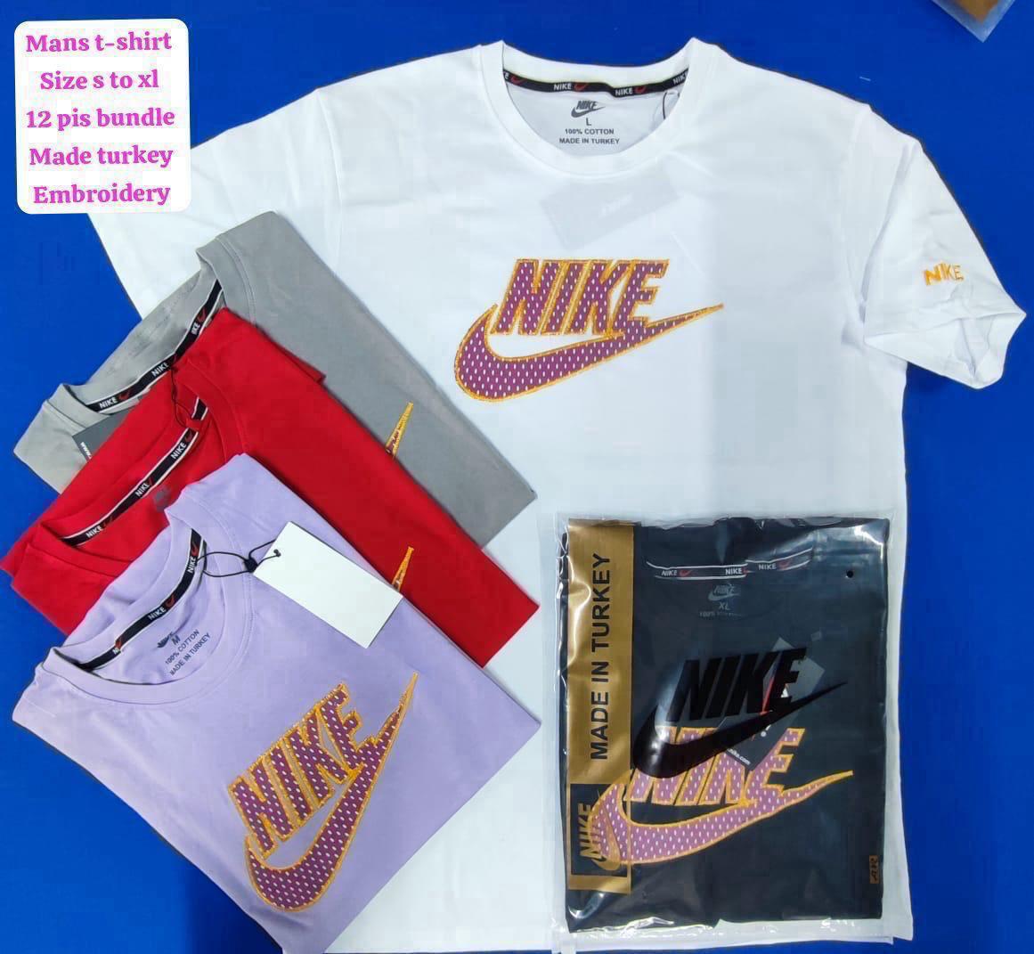Embroidered Turkey T-shirts (Minimum order 100pcs)