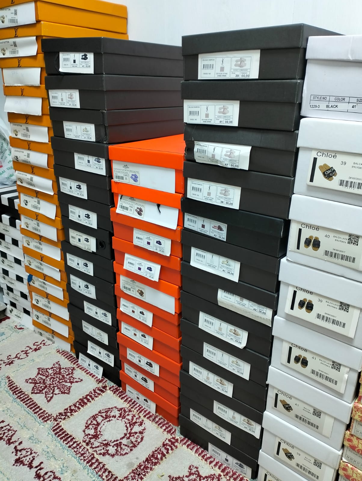 BRANDED FLAT SANDALS