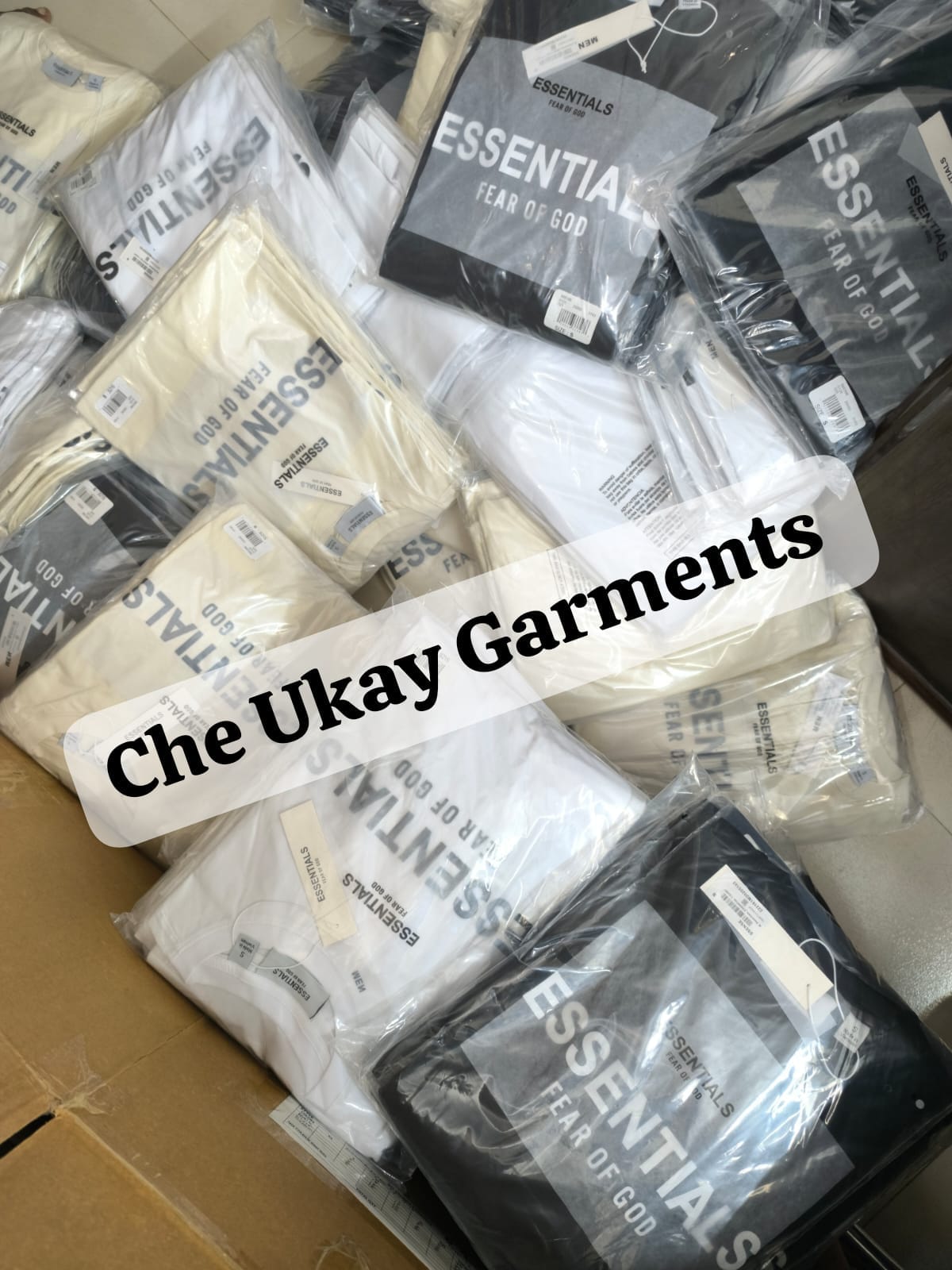 Essentials T-shirts made in Vietnam