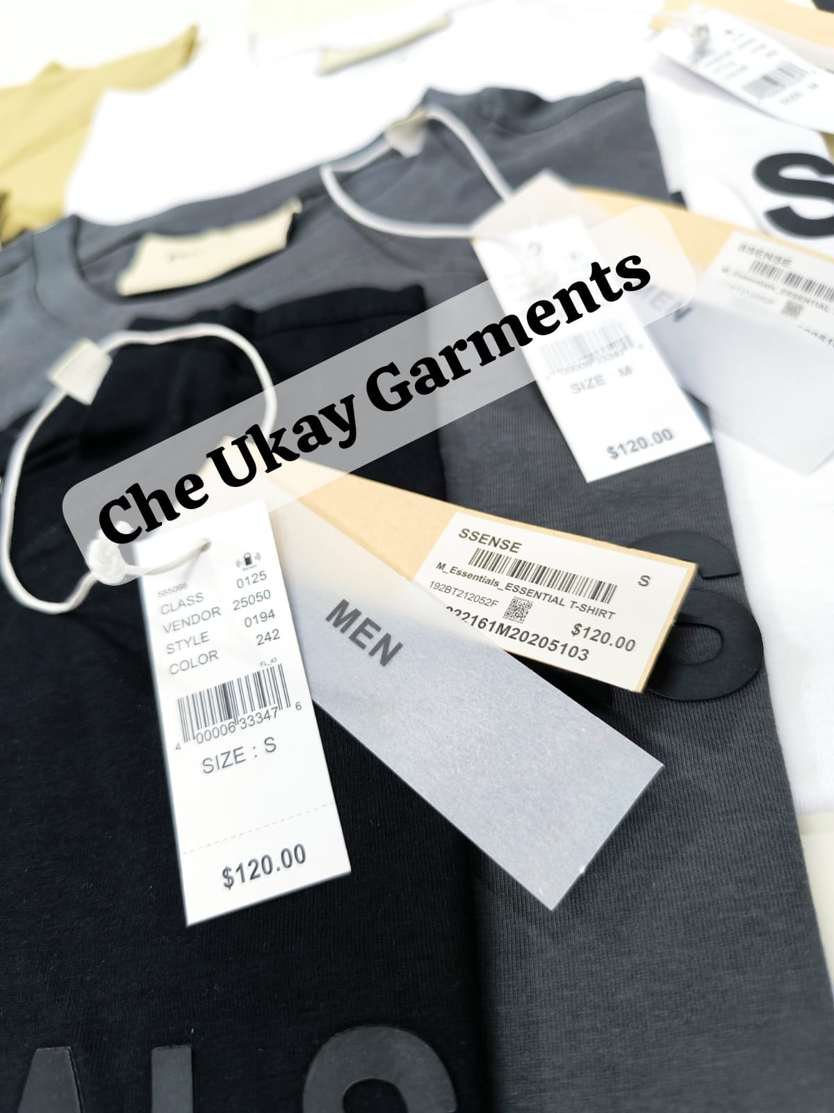 Essentials T-shirts made in Vietnam