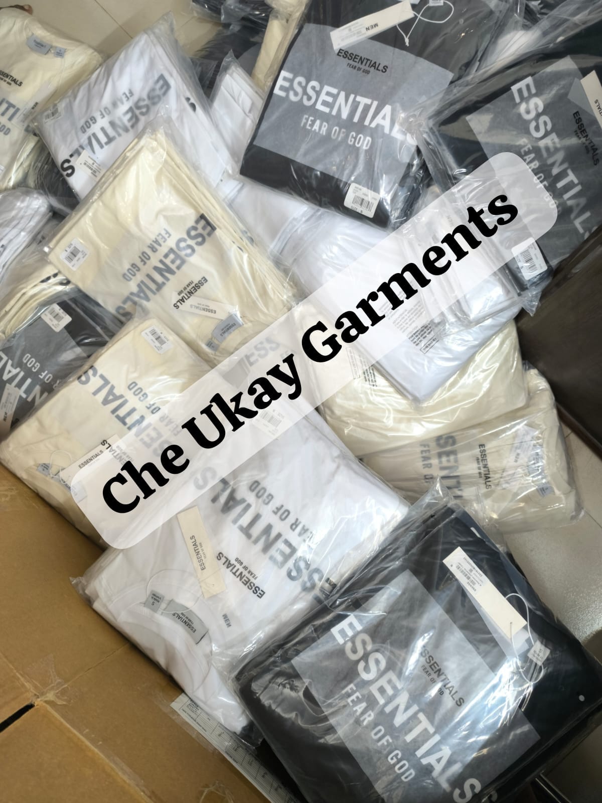 Essentials T-shirts made in Vietnam