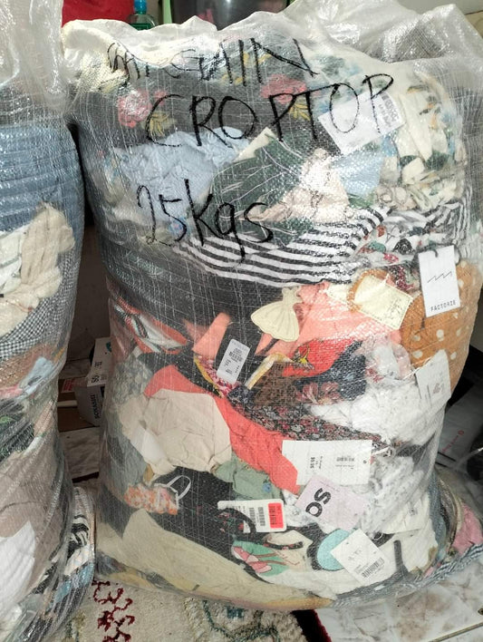 Bargain Croptop 20kgs sample  (this are all sold) for bulk orders we will provide for this item